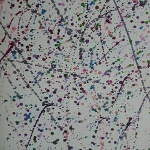 Abstract painting made my diablo catrenzios cousin